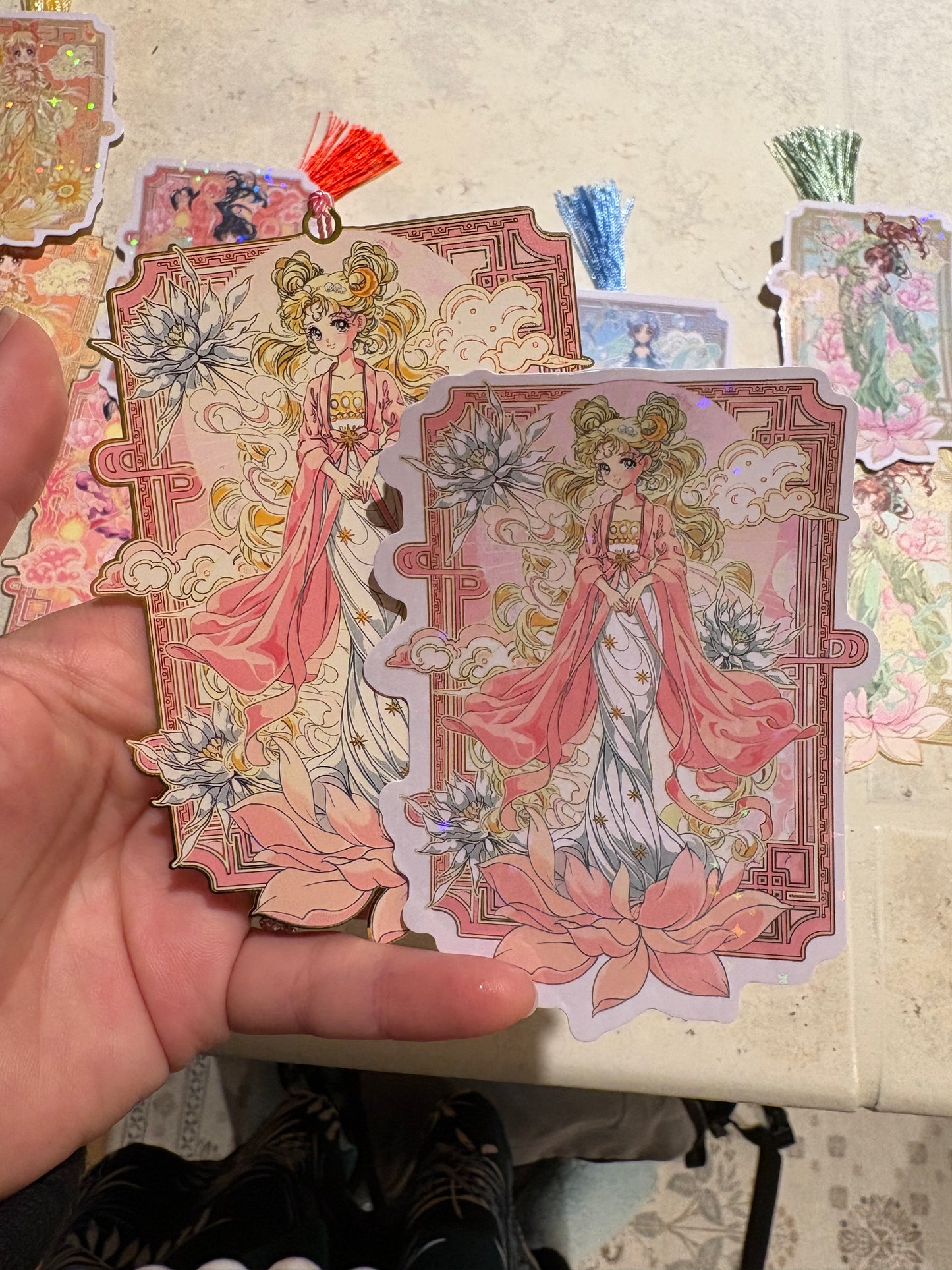 Sailor Moon Kimono Metal Bookmarks