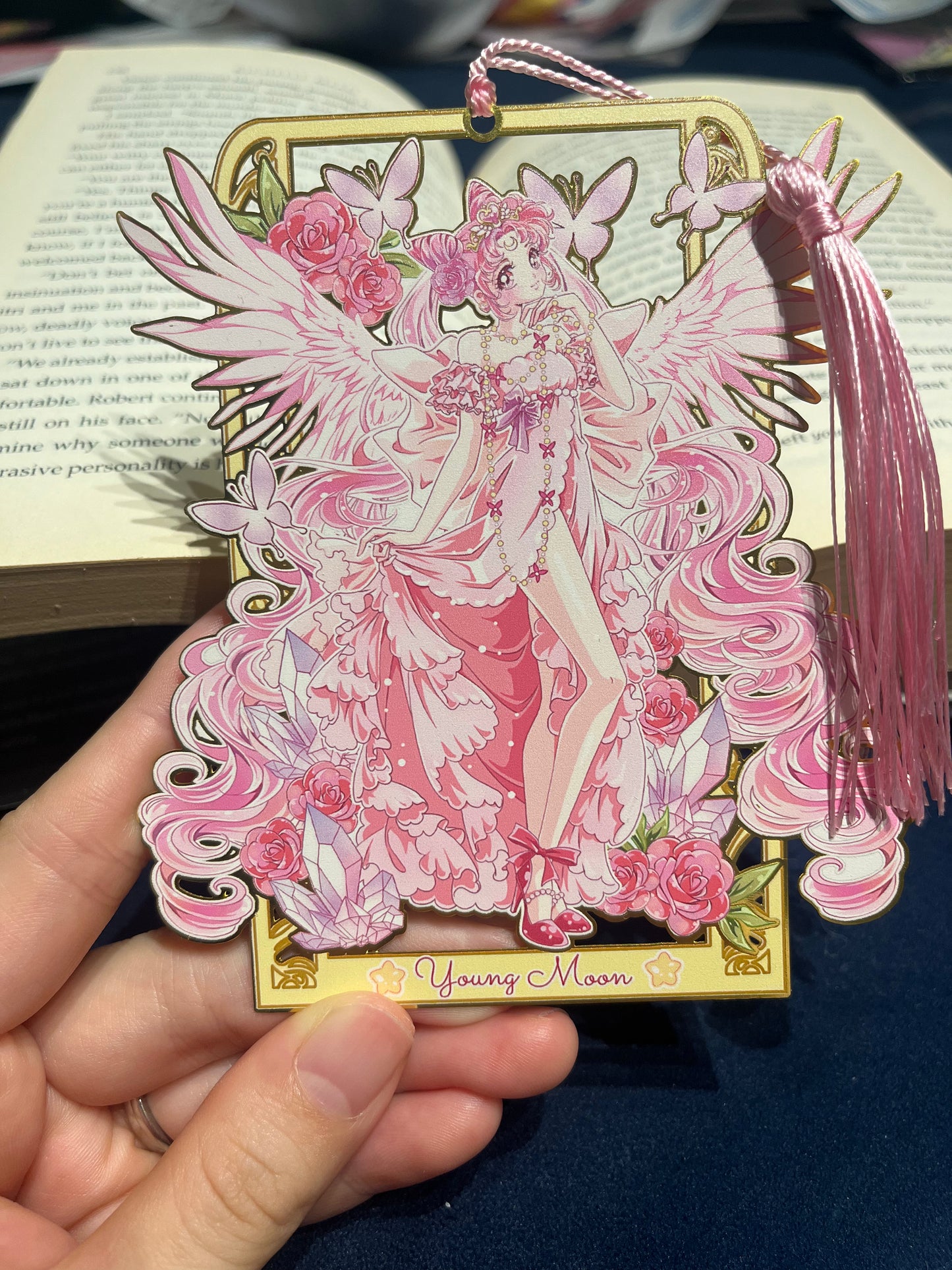 Sailor Moon Metal Bookmark Set! Princess Serenity and Small Lady!