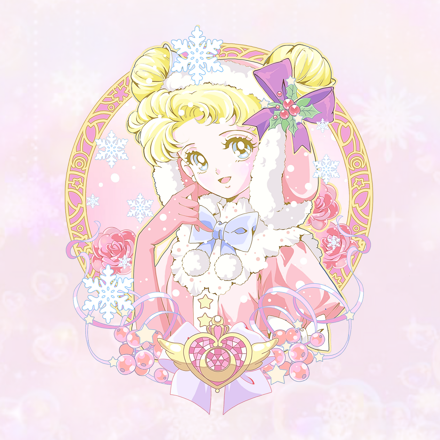 Winter Sailor Moon Pillarart Series!!! PRESALE ONLY