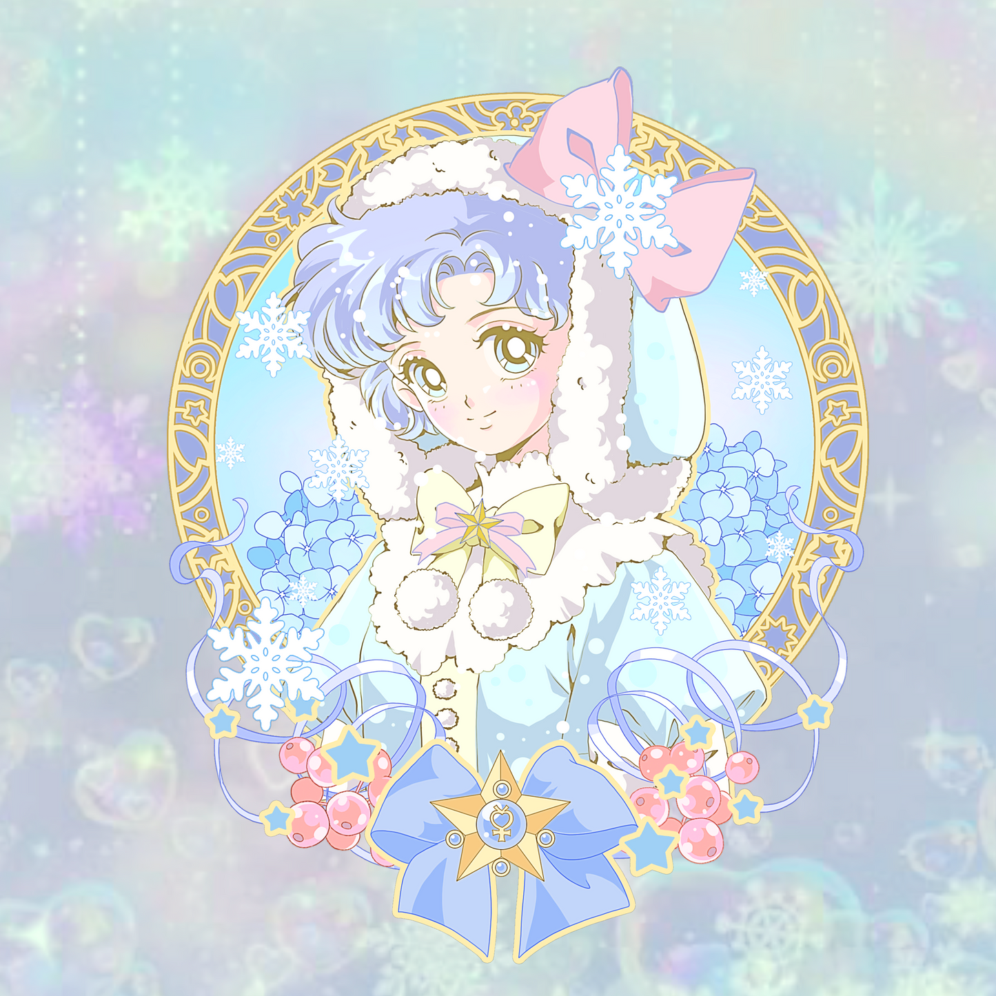 Winter Sailor Moon Pillarart Series!!! PRESALE ONLY