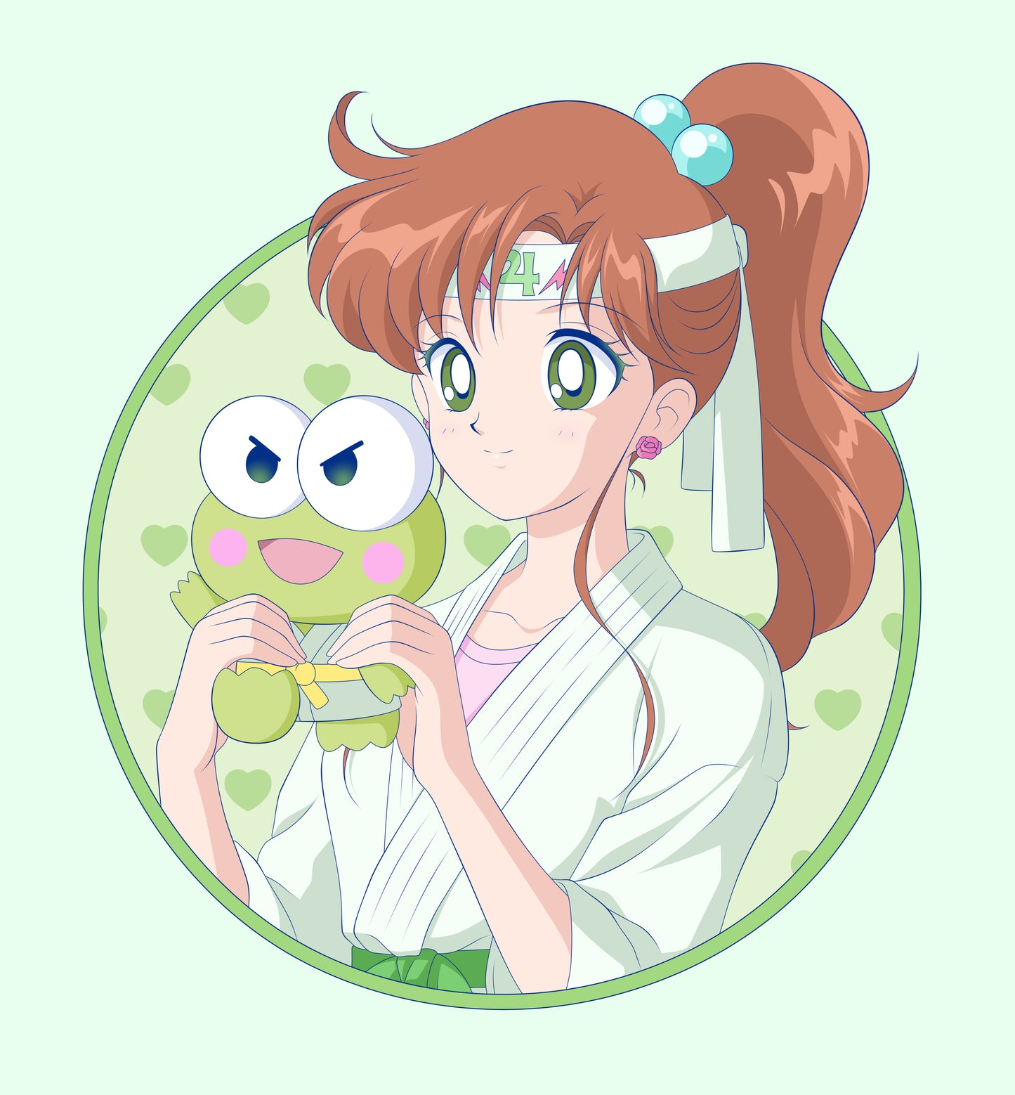 Sailor Moon x Sanrio Round 2.5 inch Pin Series!