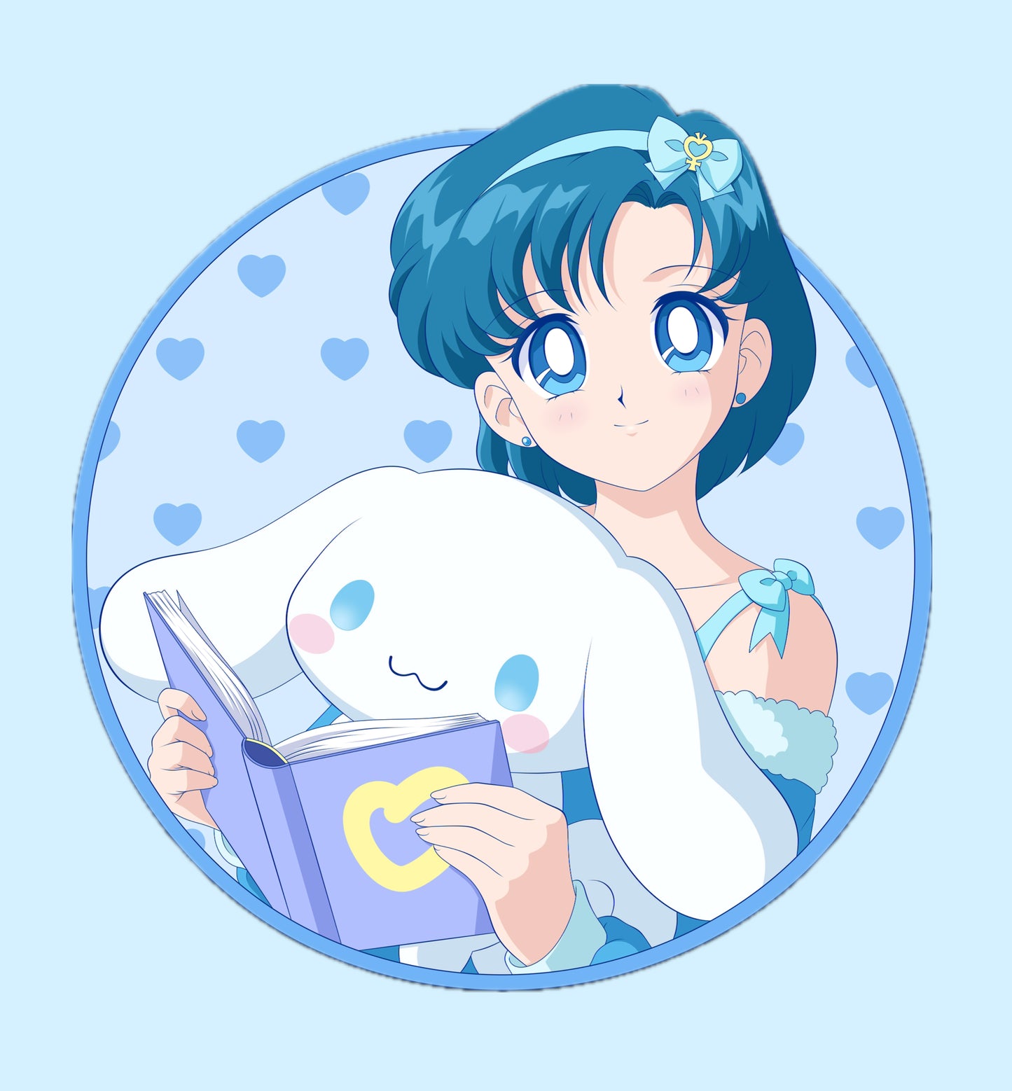 Sailor Moon x Sanrio Round 2.5 inch Pin Series!