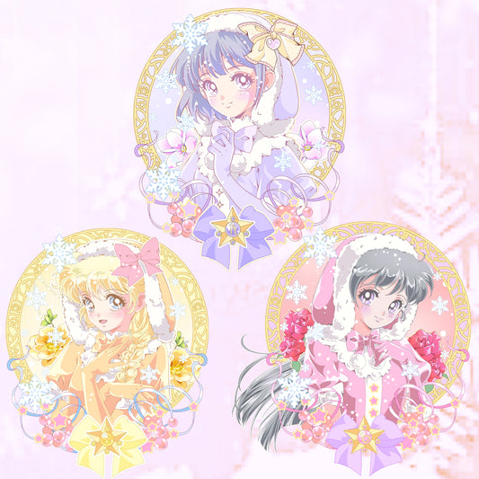 Winter Sailor Moon Pillarart Series #2!!! PRESALE ONLY