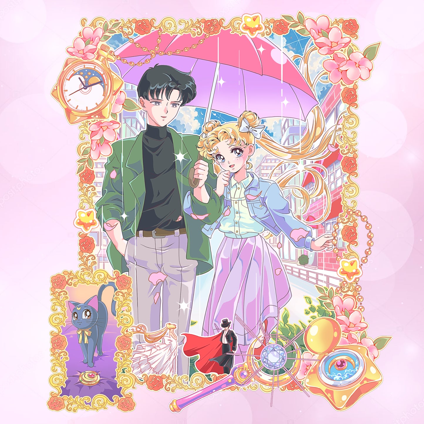 PREORDER Usagi & Mamoru on a date! <3