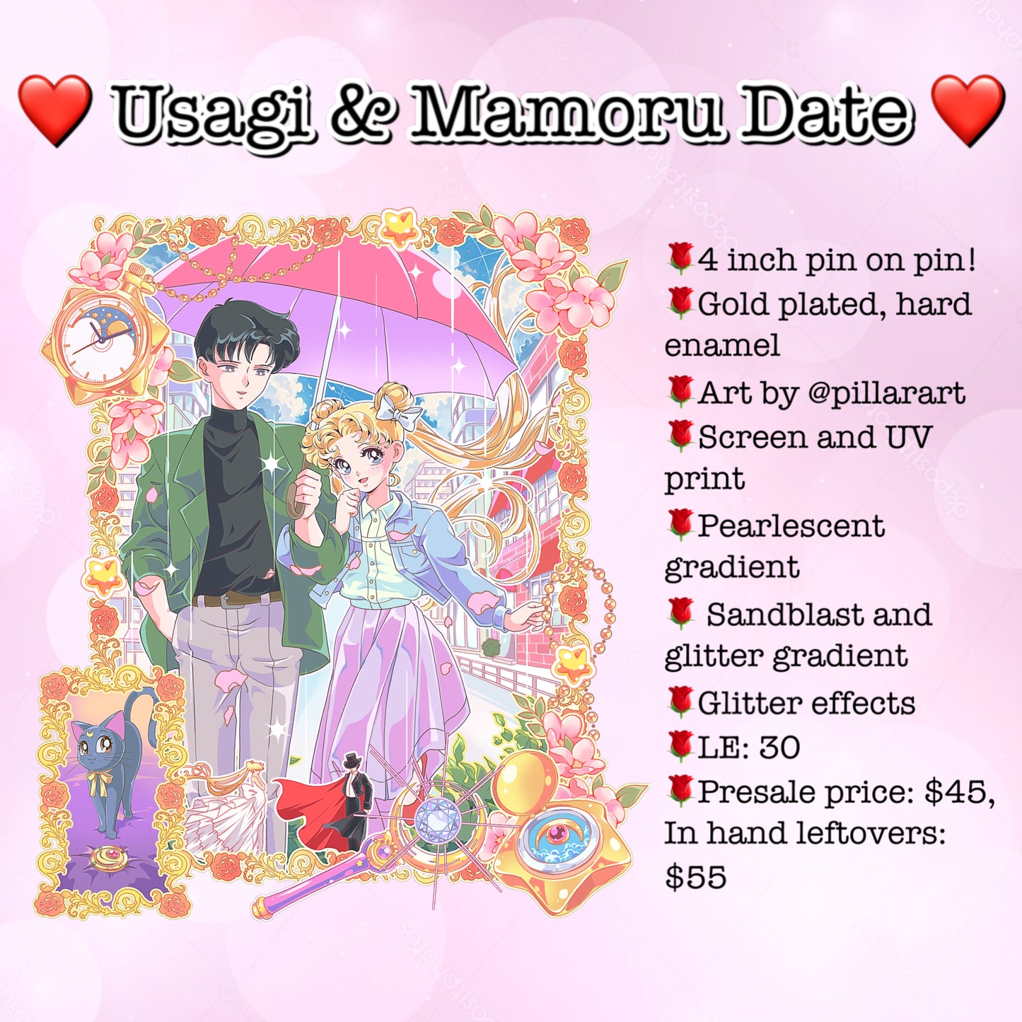 PREORDER Usagi & Mamoru on a date! <3