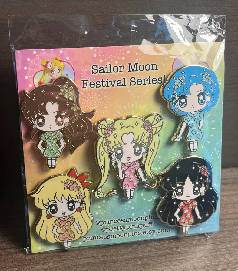Sailor Moon Qipao Series - Inner Scouts!
