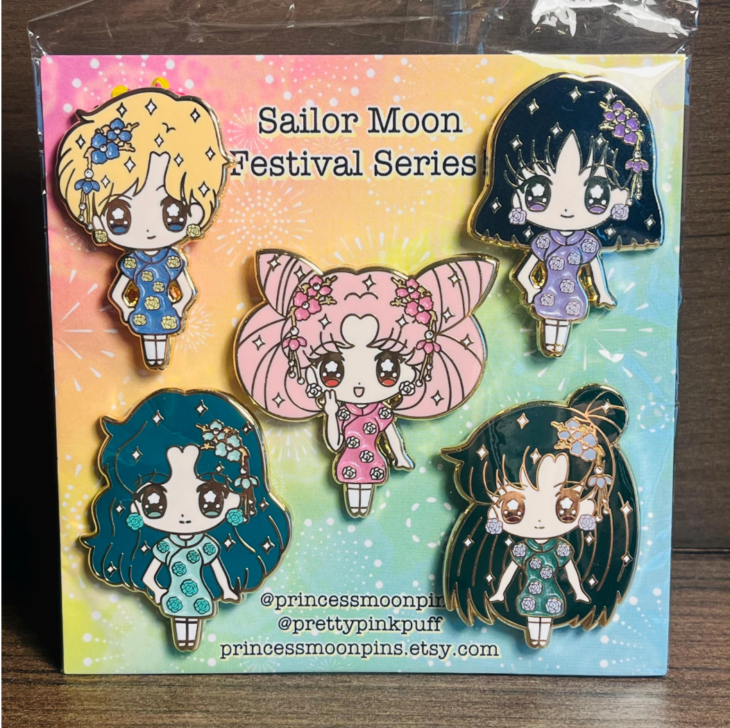 Sailor Moon Qipao Series - Outer Scouts!
