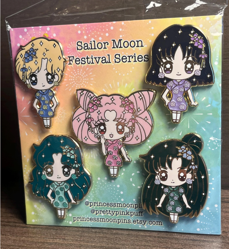 Sailor Moon Qipao Series - Outer Scouts!