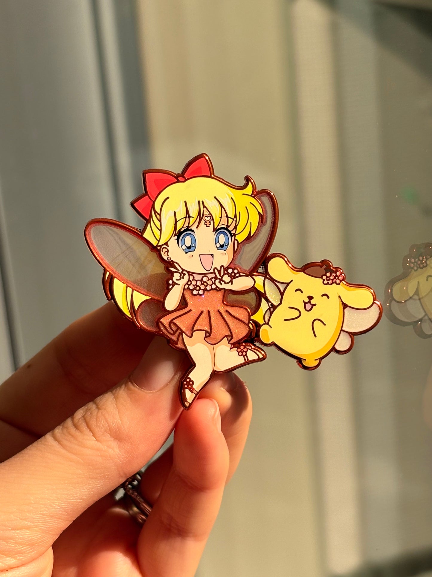 Thumbelina Sailor Moon x Sanrio Pin on Pin Flower Fairies Set!