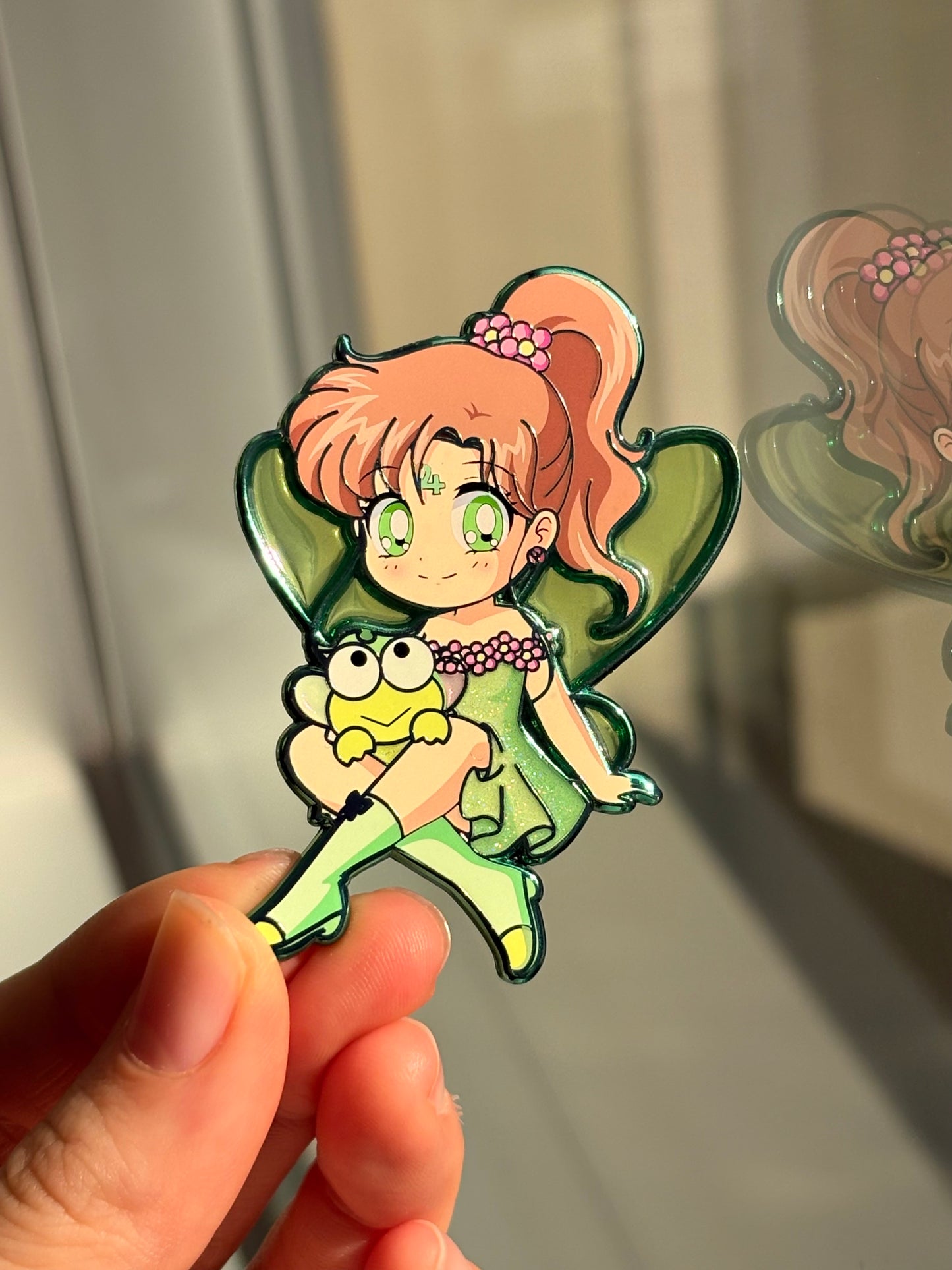 Thumbelina Sailor Moon x Sanrio Pin on Pin Flower Fairies Set!