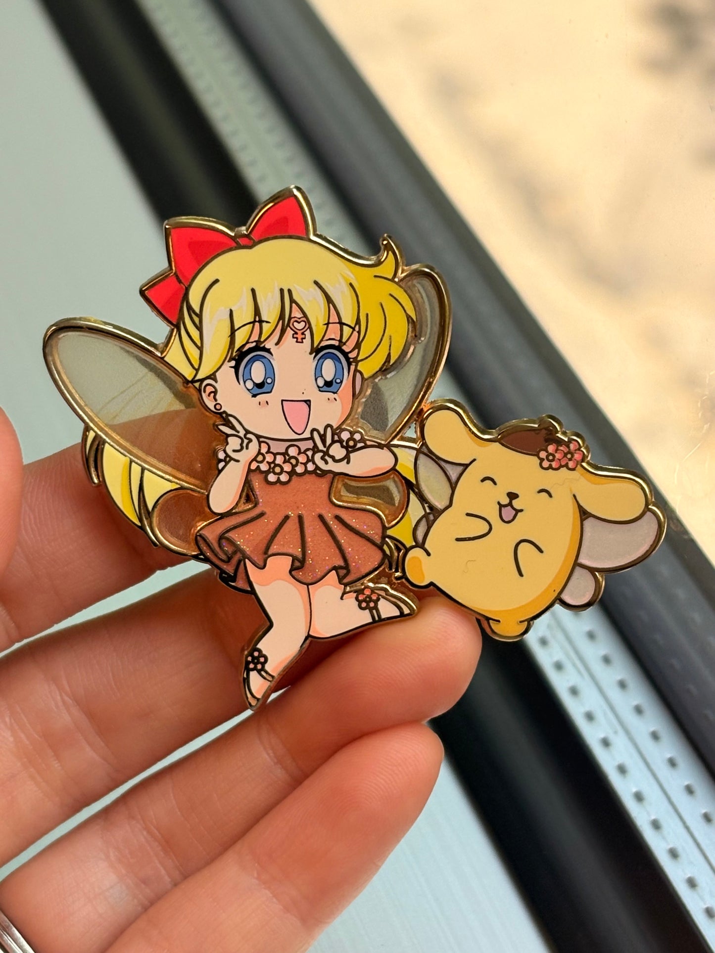 Thumbelina Sailor Moon x Sanrio Pin on Pin Flower Fairies Set!