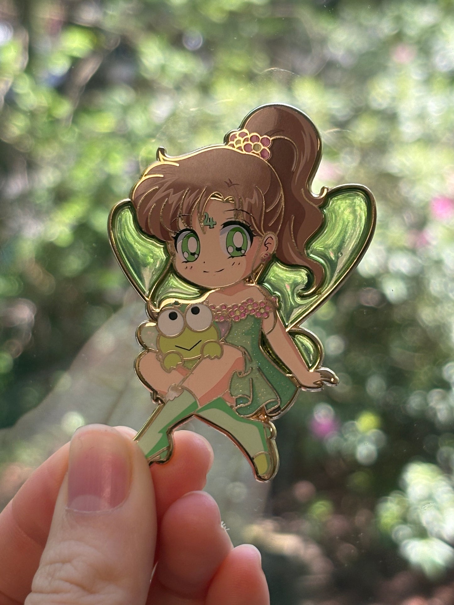 Thumbelina Sailor Moon x Sanrio Pin on Pin Flower Fairies Set!