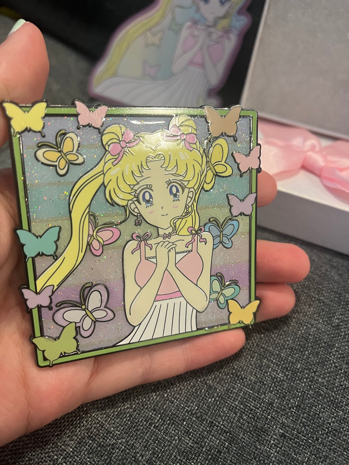 Sailor Moon Spring Usagi Enamel Pin