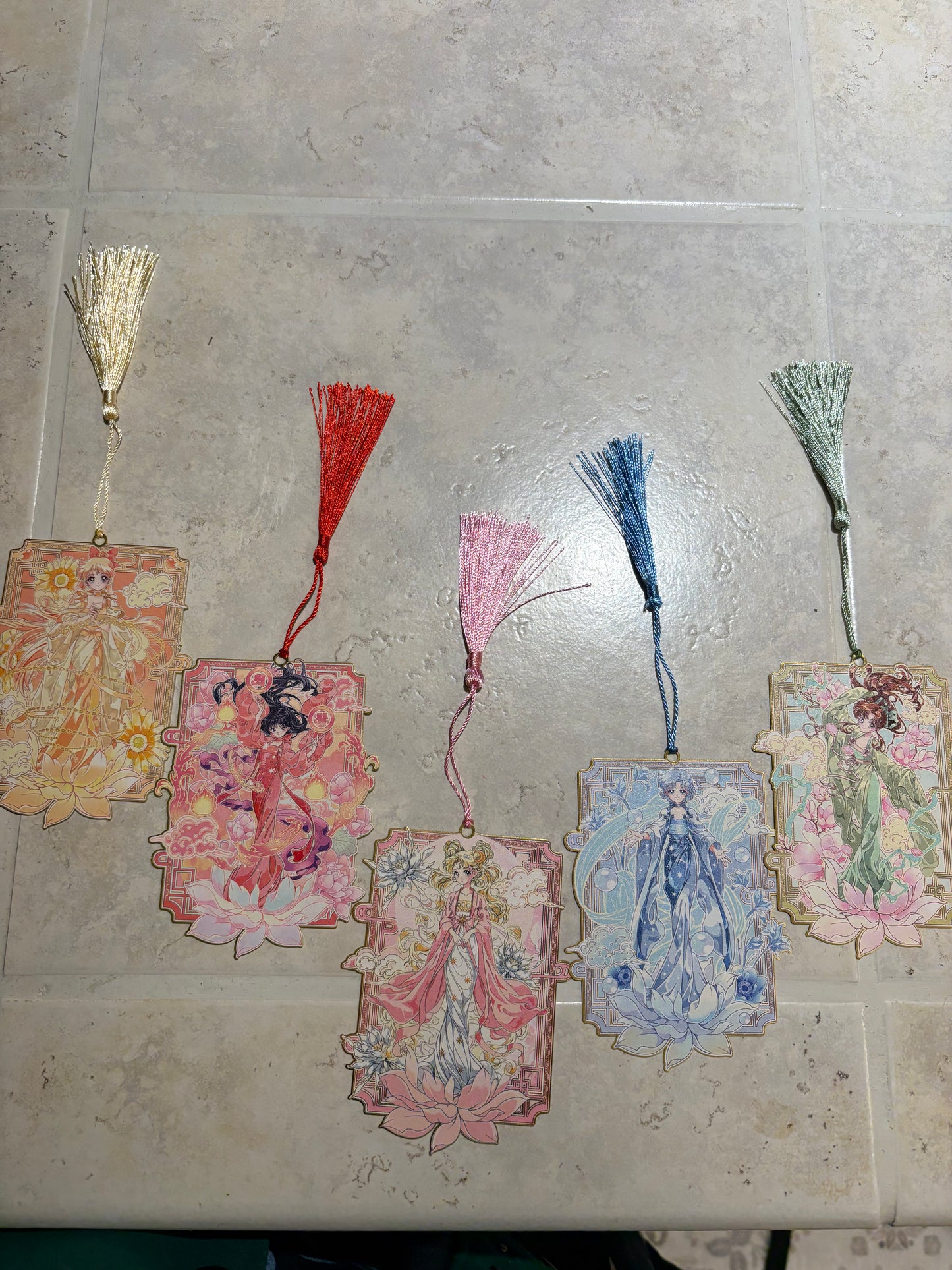 Sailor Moon Kimono Metal Bookmarks