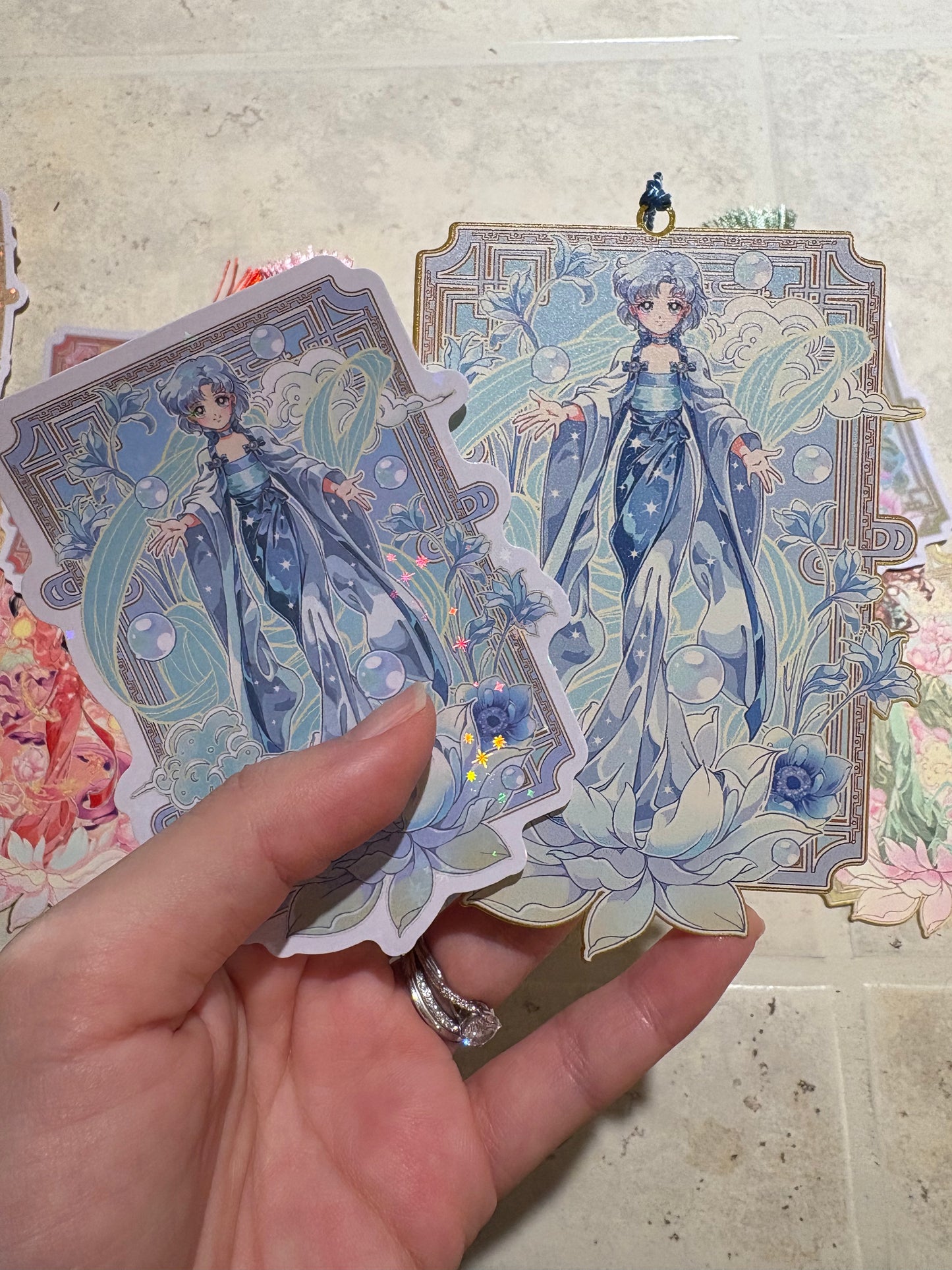 Sailor Moon Kimono Metal Bookmarks