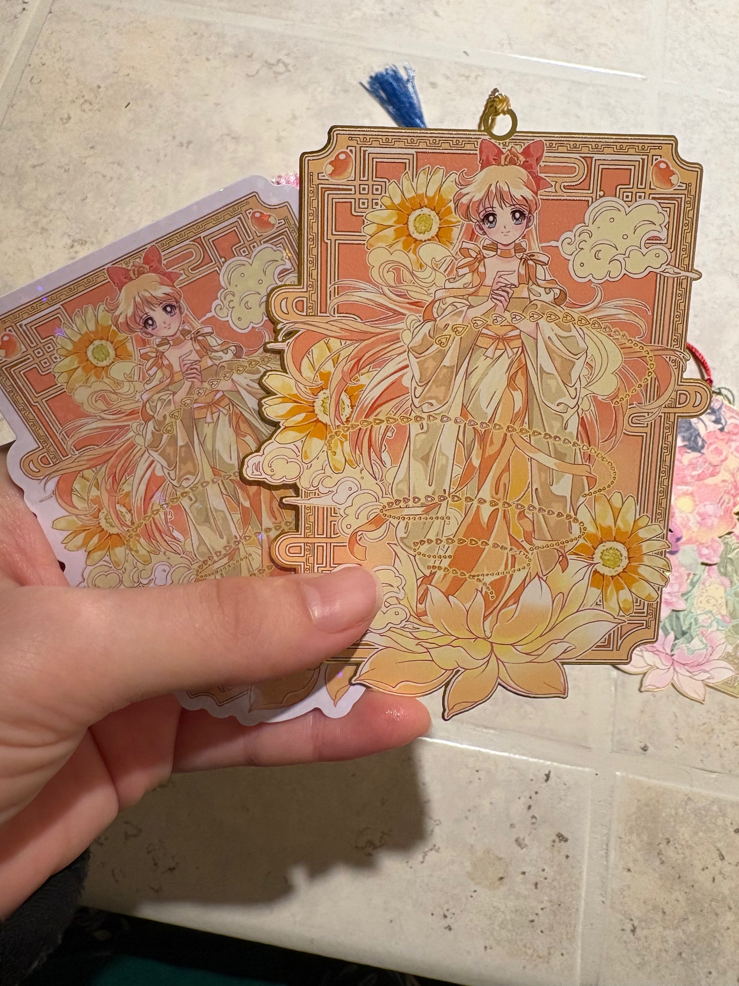 Sailor Moon Kimono Metal Bookmarks