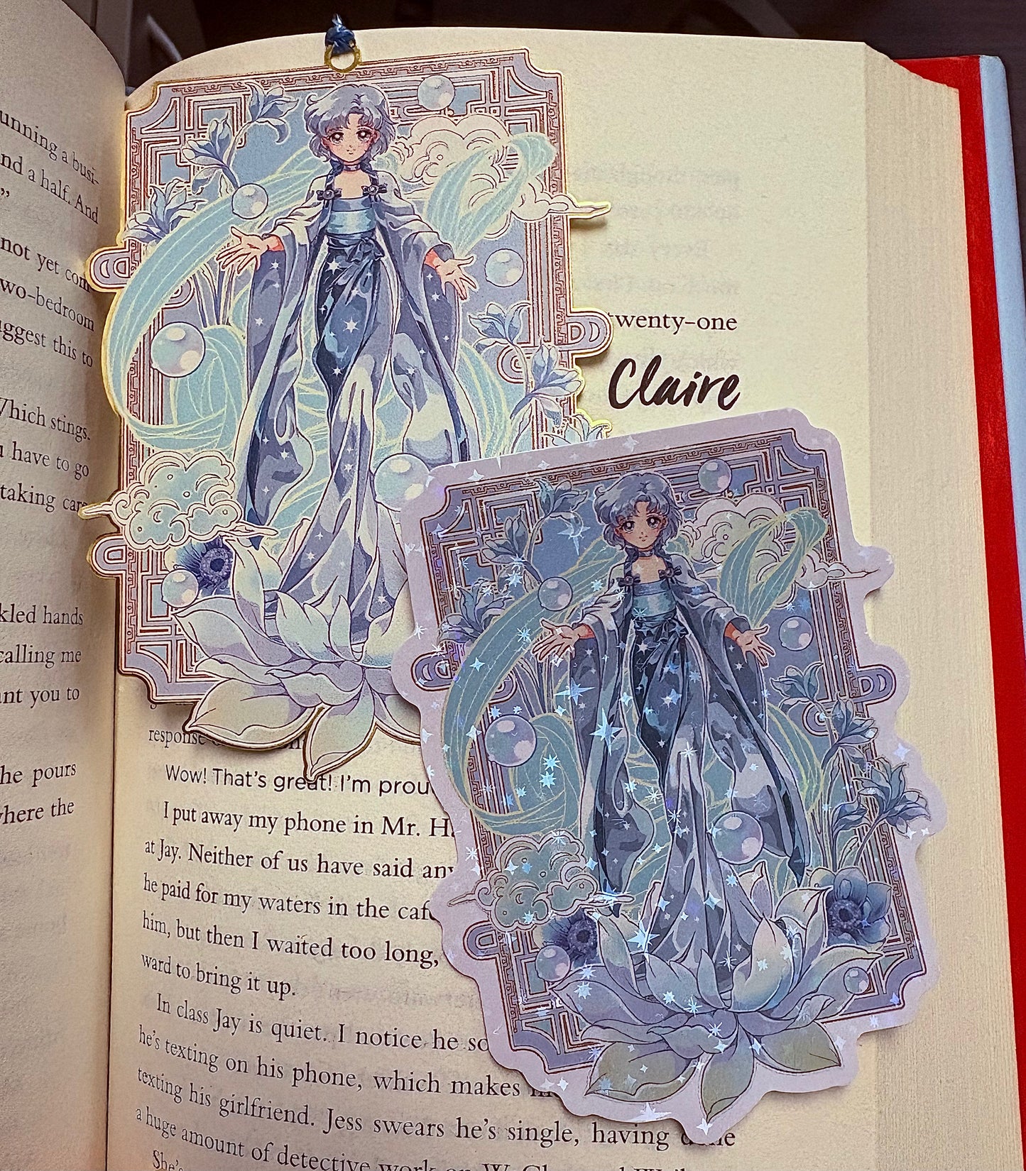 Sailor Moon Kimono Metal Bookmarks