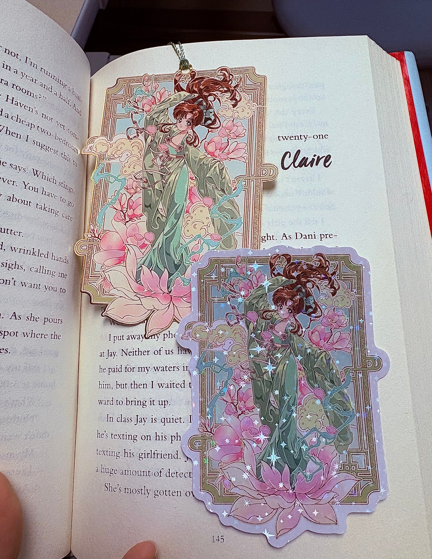 Sailor Moon Kimono Metal Bookmarks