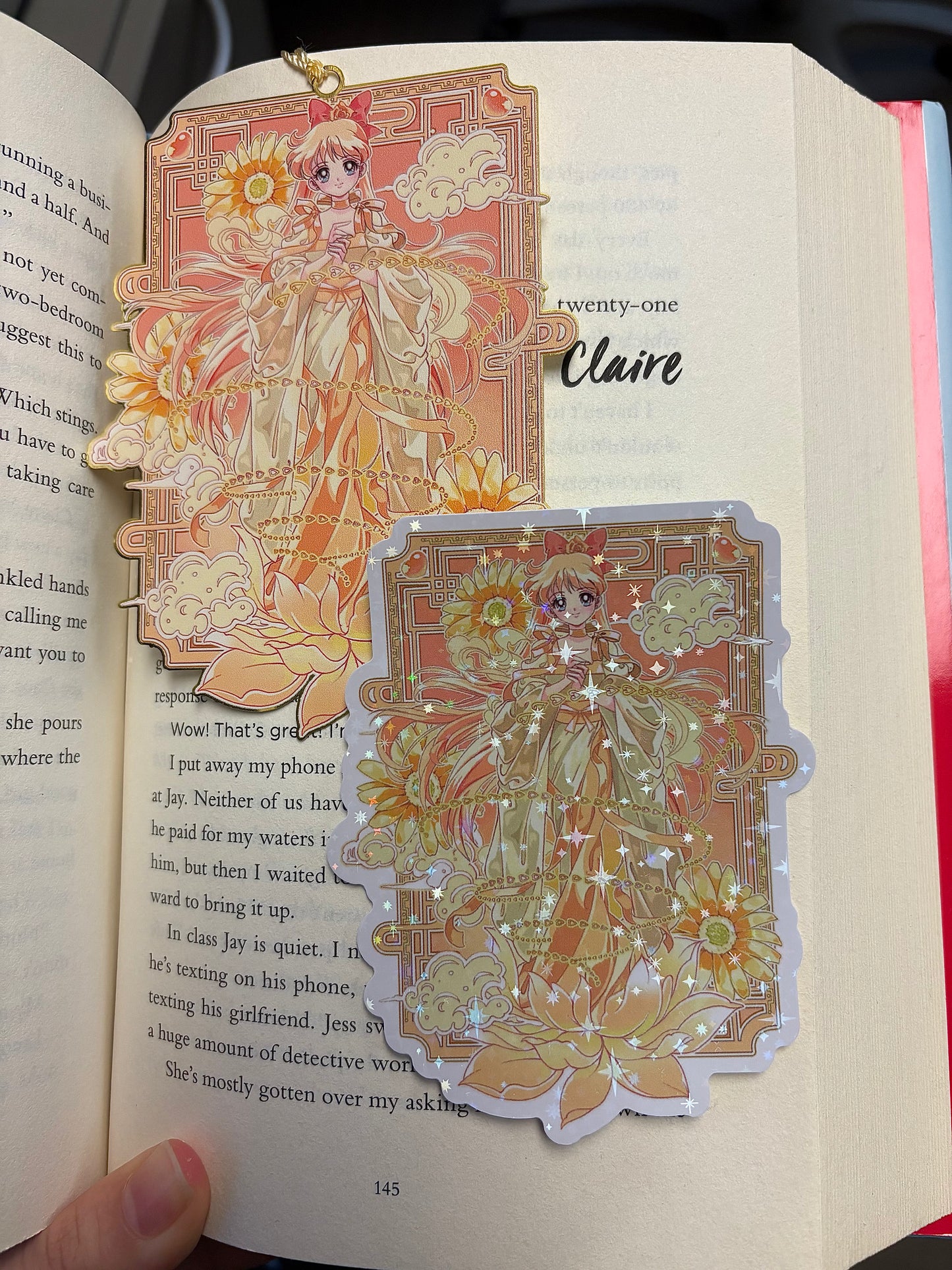 Sailor Moon Kimono Metal Bookmarks