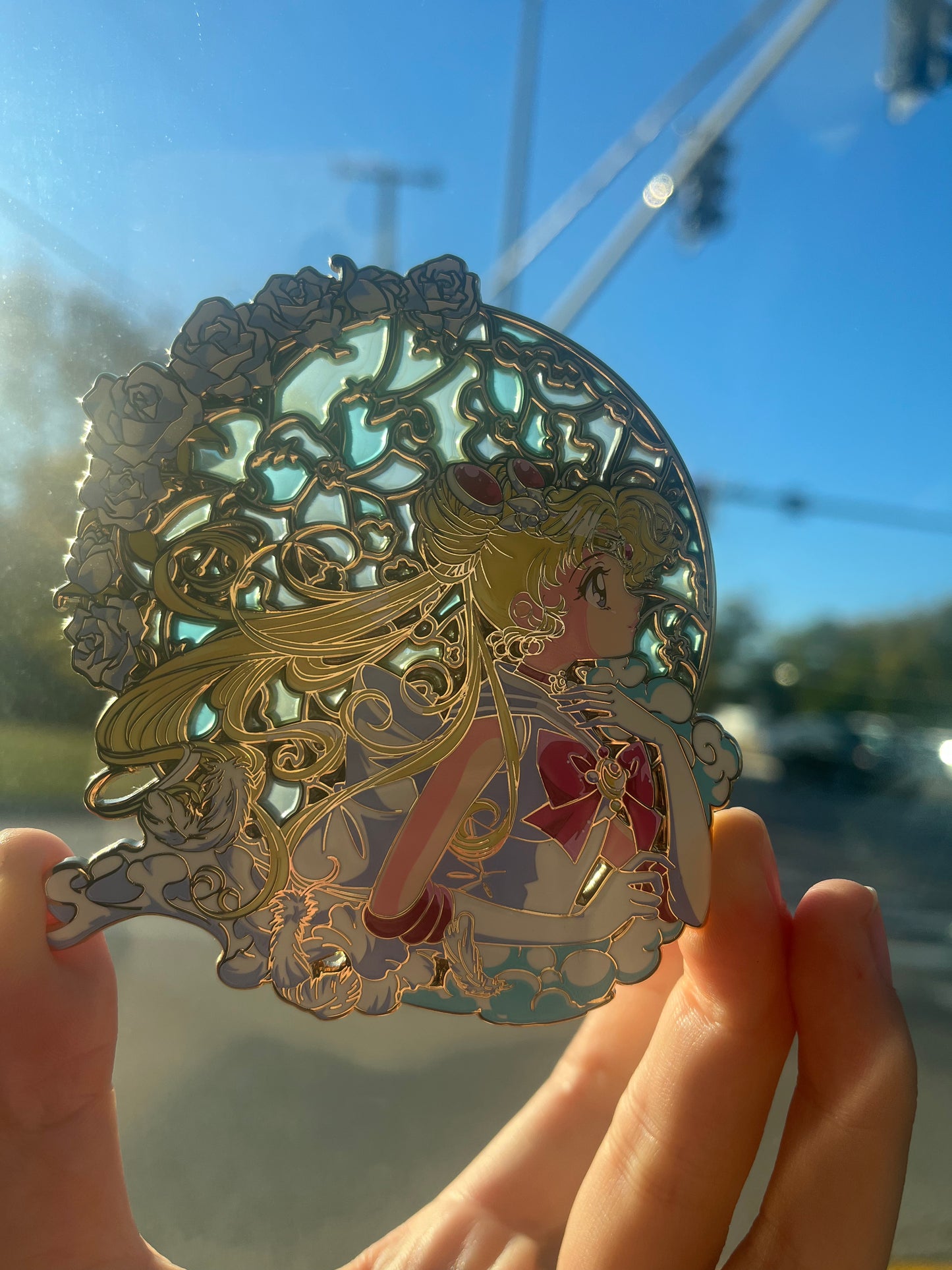 Magic Sailor Moon Luxury 3.5 inch Pin!