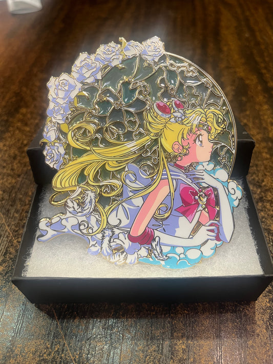 Magic Sailor Moon Luxury 3.5 inch Pin!