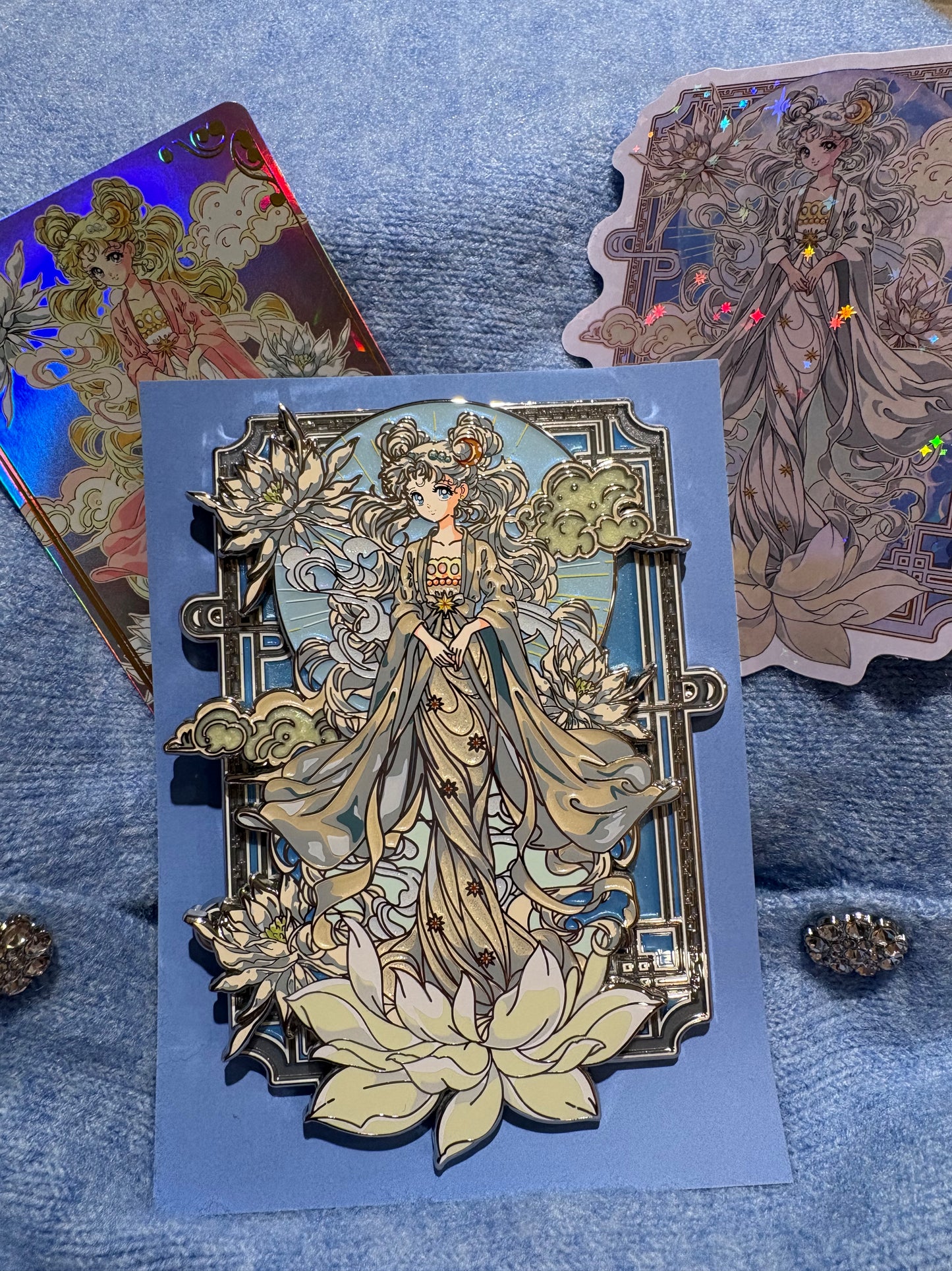 Kimono Moon Goddess Usagi Pin