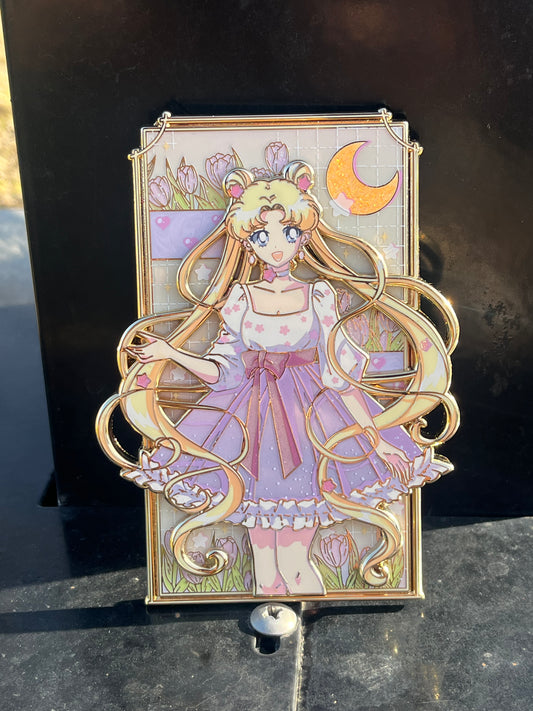 Spring Usagi 4 inch Pin on Pin!! LE: 30!