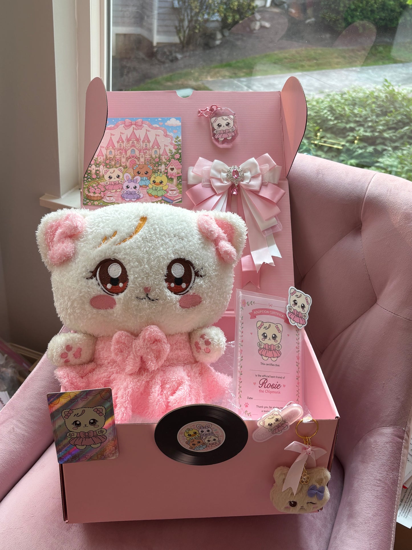 Black Pink Plushie Keychain Premium Gift Set! Kpop Mystery Blind Box!