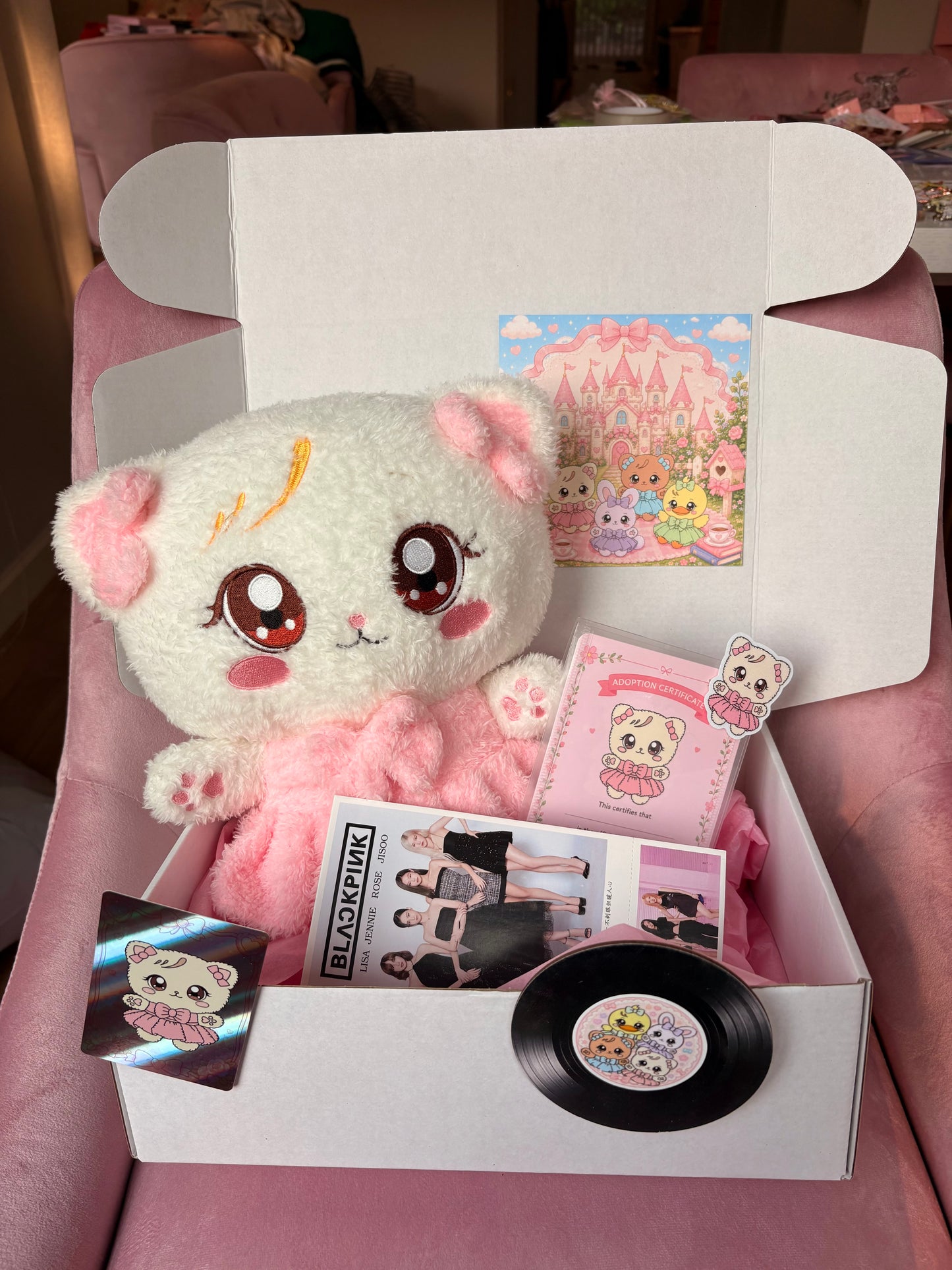Black Pink Plushie Keychain Premium Gift Set! Kpop Mystery Blind Box!
