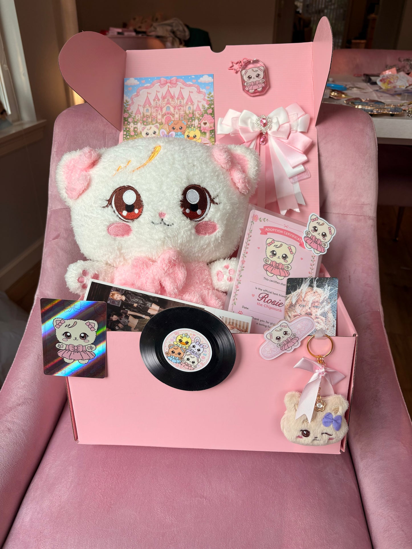 Black Pink Plushie Keychain Premium Gift Set! Kpop Mystery Blind Box!