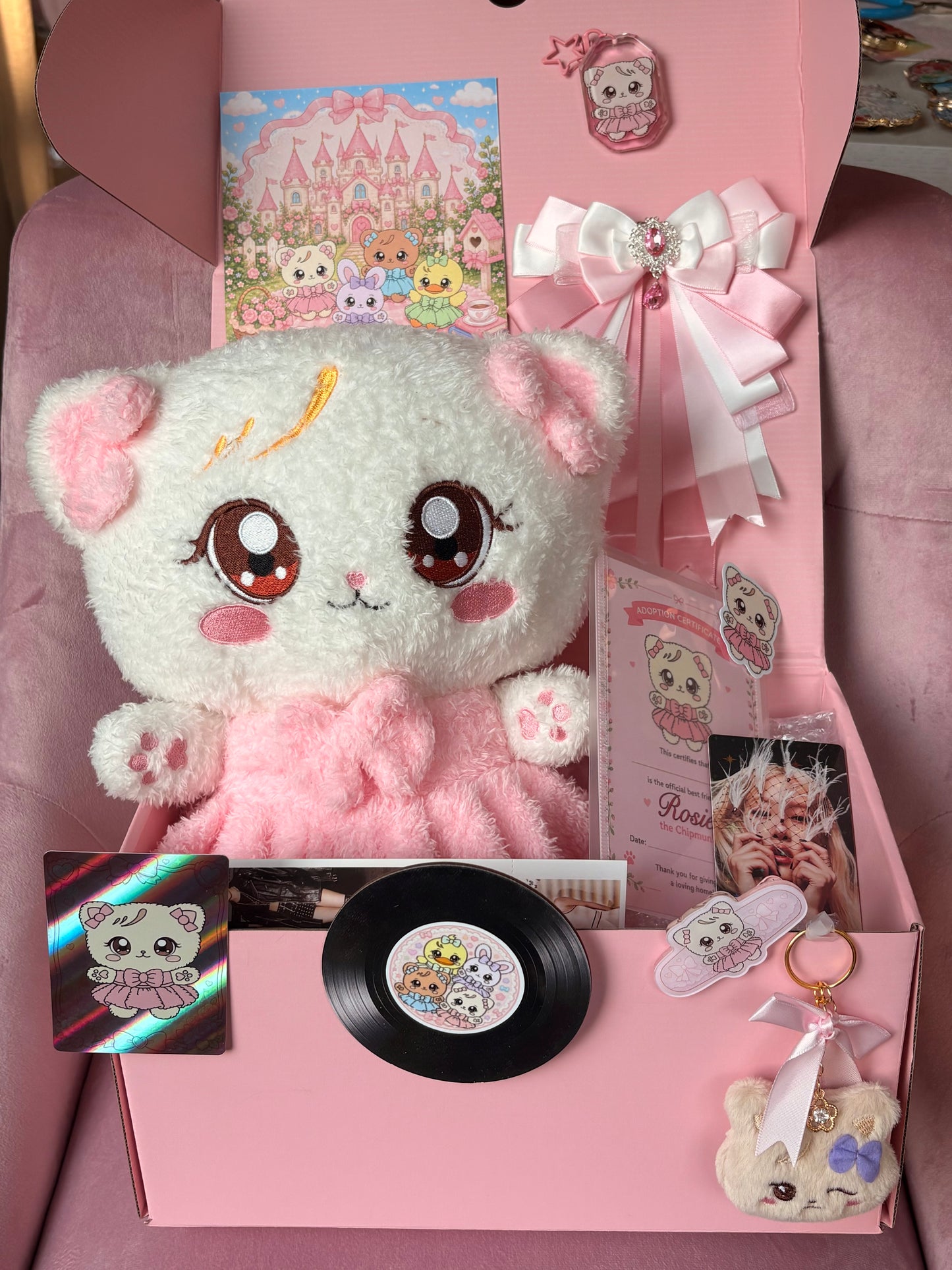 Black Pink Plushie Keychain Premium Gift Set! Kpop Mystery Blind Box!