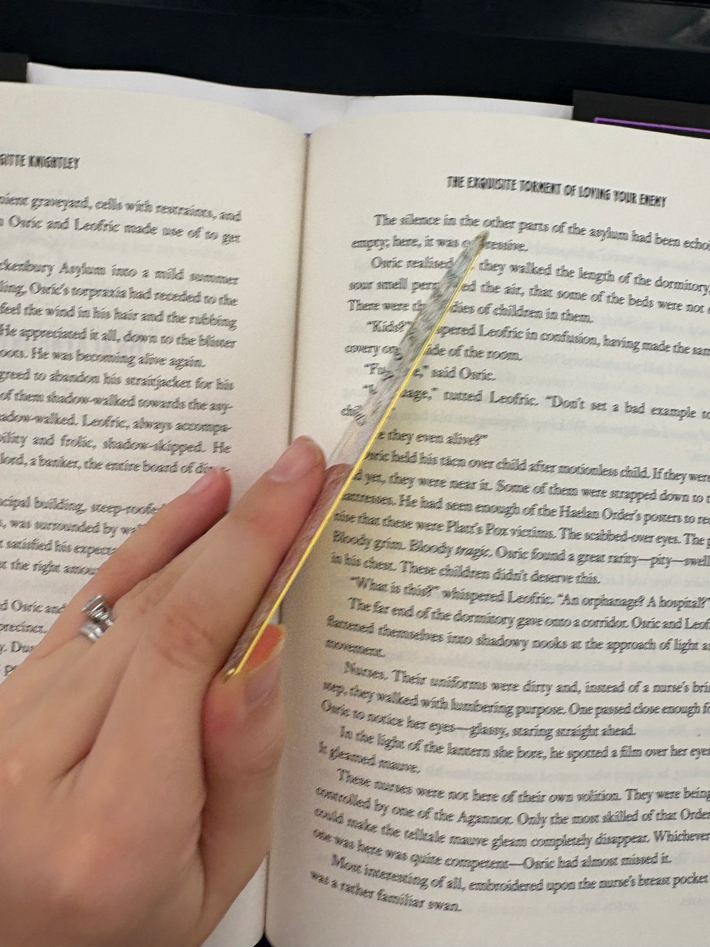 Stained Glass Usagi & Mamoru Bookmark