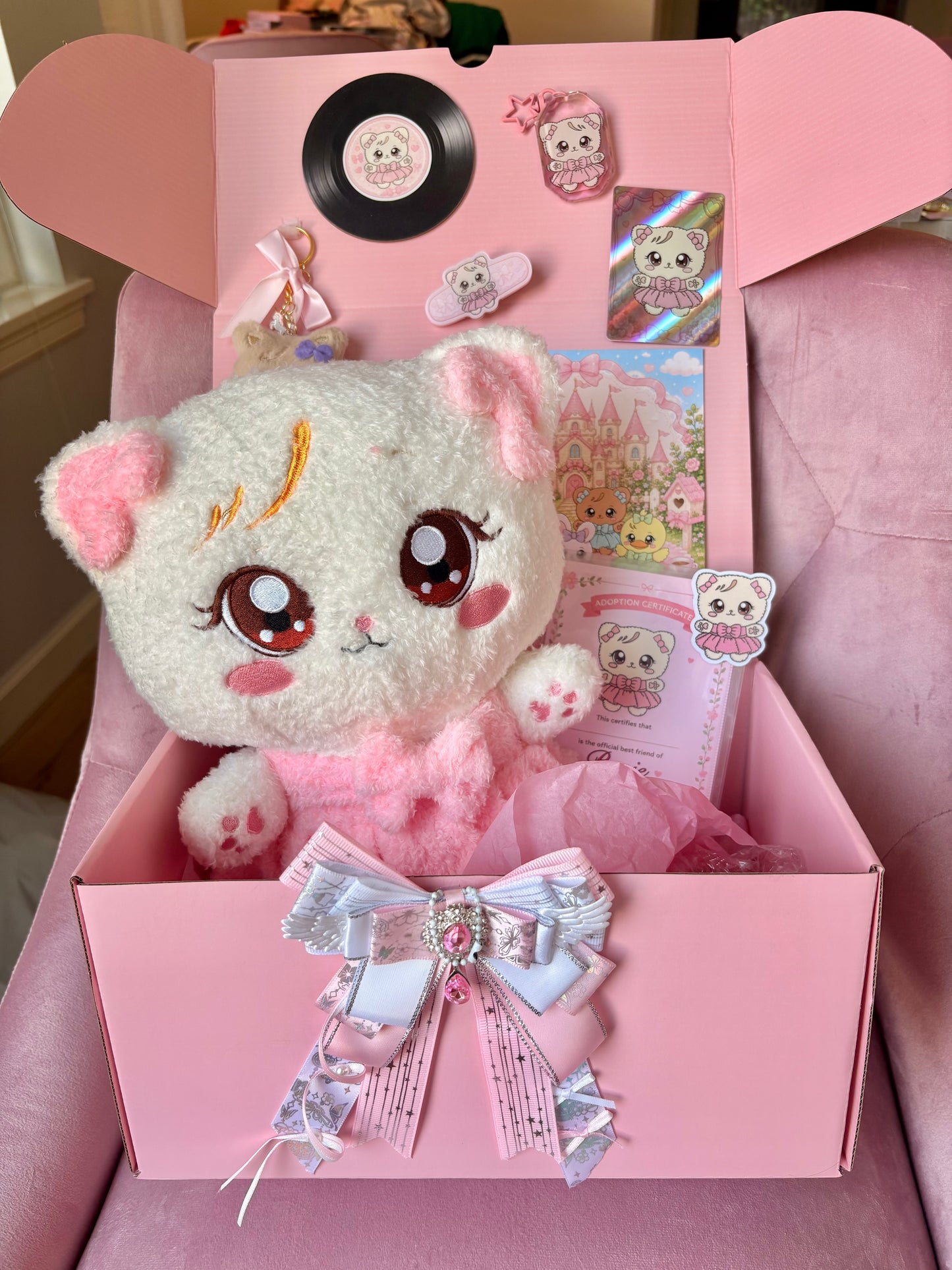 Blackpink Character Plush Gift Set! Kpop Mystery Blind Box!