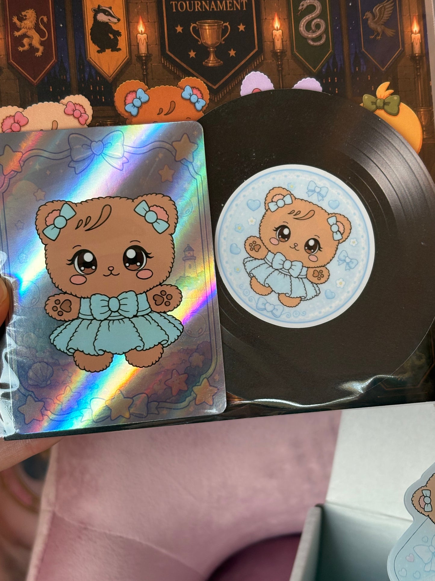 Blackpink JENNIE Gomdeuki Character Plush Gift Set! Kpop Mystery Blind Box!