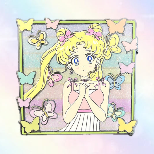 Sailor Moon Spring Usagi Enamel Pin