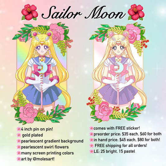 PREORDER Beautiful Sailor Moon Variants Pin on Pin!