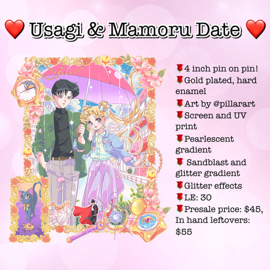 PREORDER Usagi & Mamoru on a date! <3