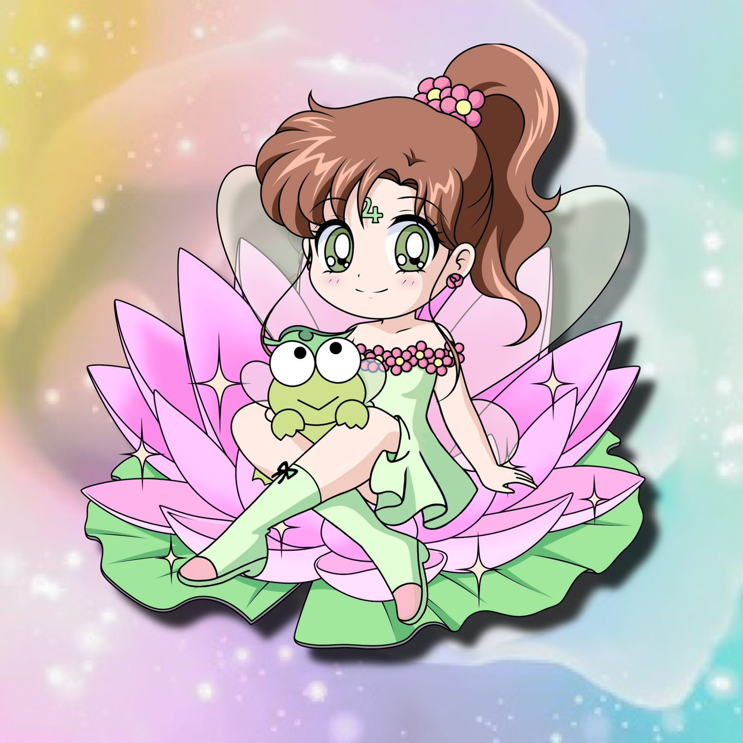 PREORDER Sailor Moon x Sanrio Pin on Pin Flower Fairies Set!