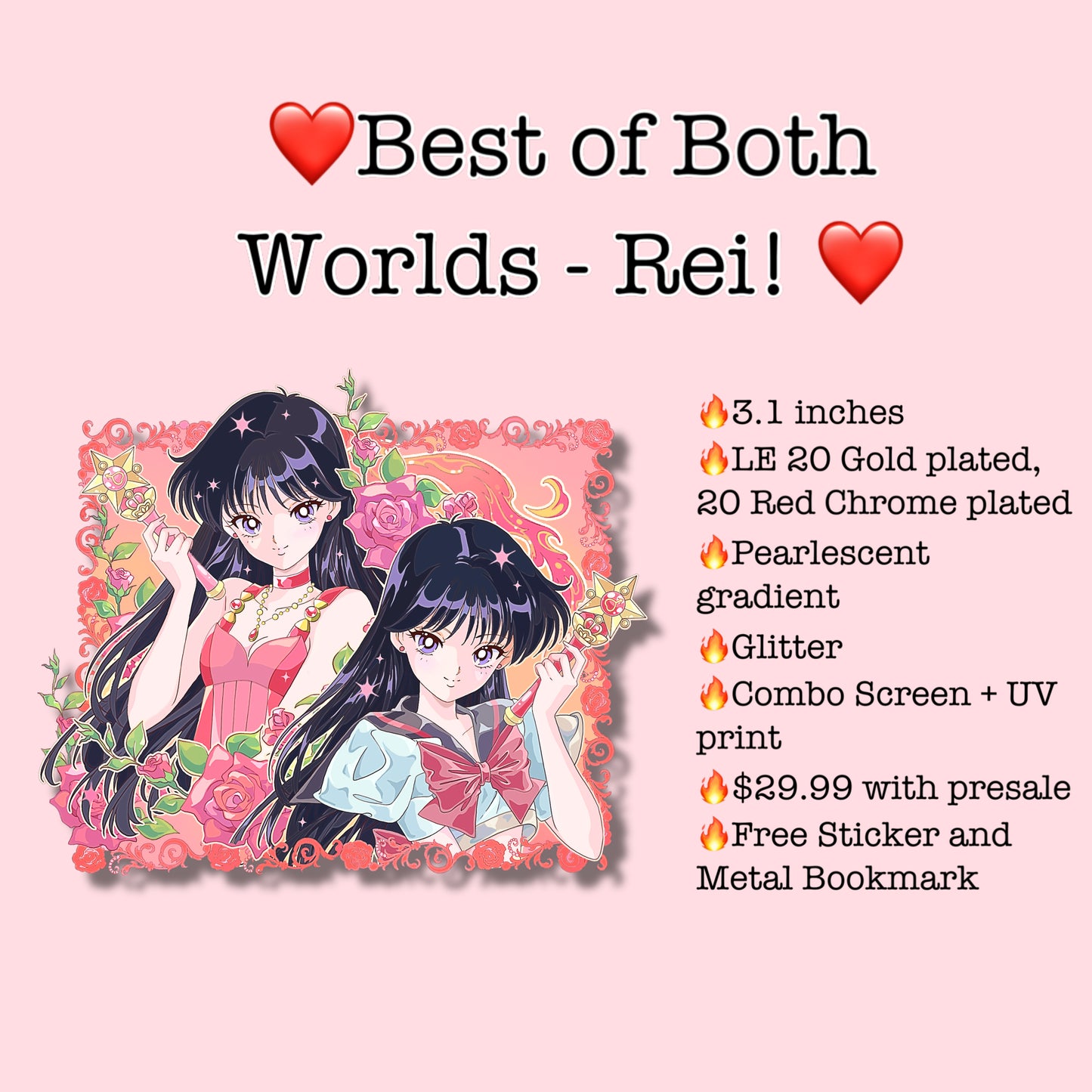 PREORDER ONLY! Best of Both Worlds Rei!