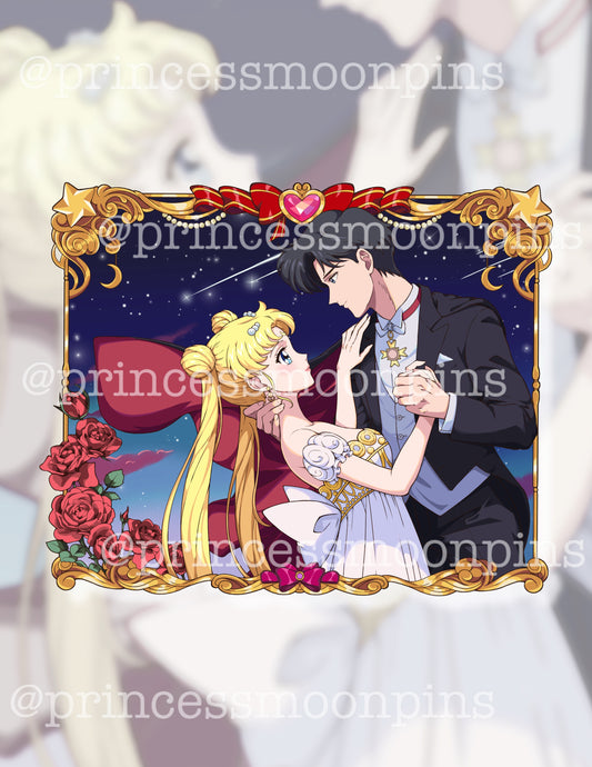 PREORDER ONLY Moonlight Dance - 3.75 inch Pin on Pin with 3D Frame!