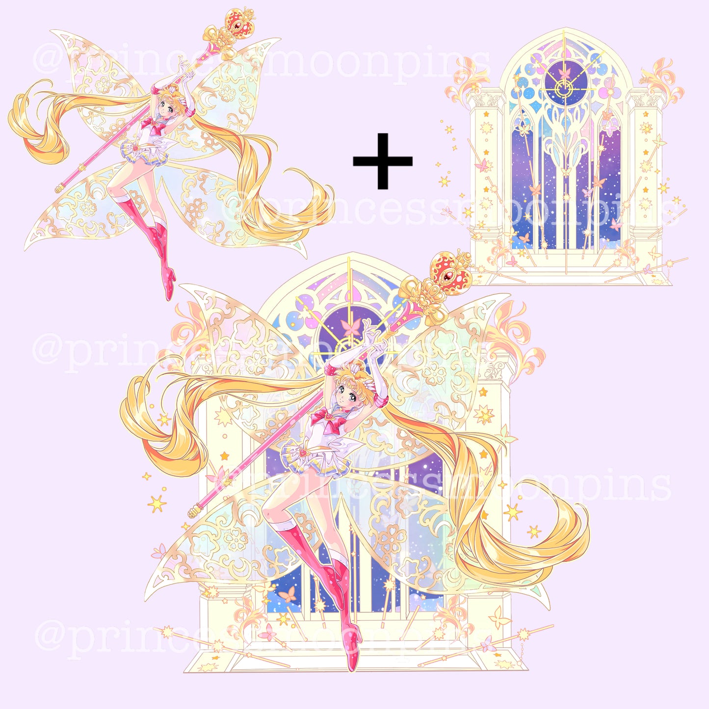 PREORDER ONLY Moonlight Cathedral: 4 inch POP or Topper Only!