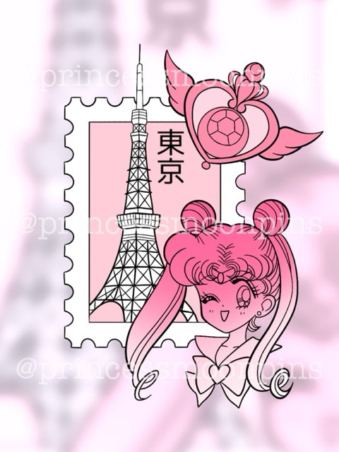 Sailor Moon Inner Scout Stamp Collection!