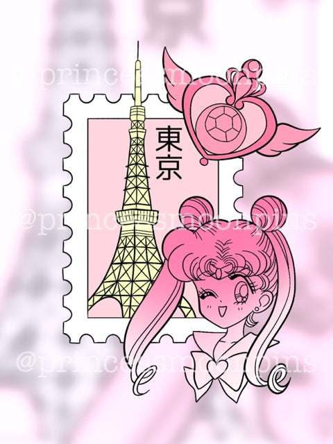 Sailor Moon Inner Scout Stamp Collection!