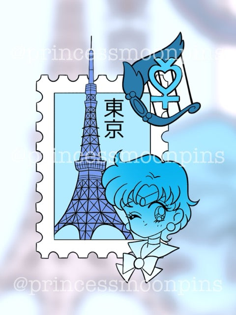 Sailor Moon Inner Scout Stamp Collection!