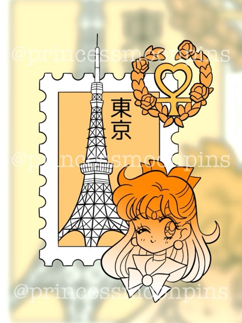 Sailor Moon Inner Scout Stamp Collection!