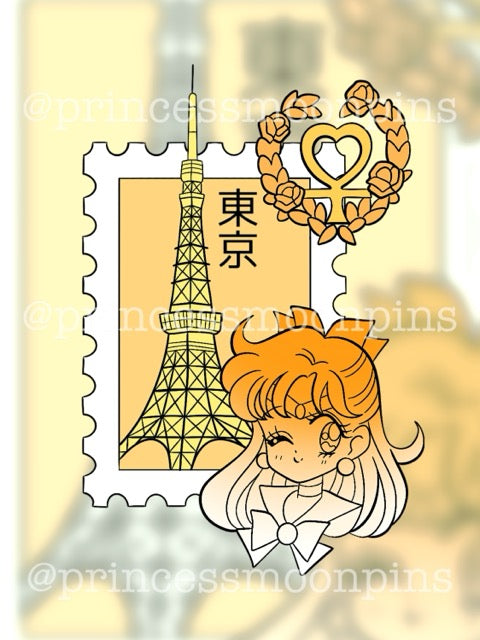Sailor Moon Inner Scout Stamp Collection!