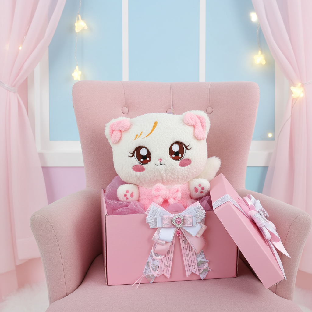 Blackpink Character Plush Gift Set! Kpop Mystery Blind Box!