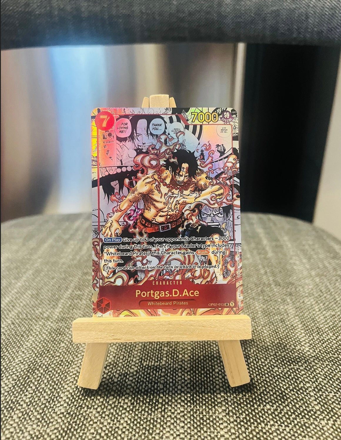 One Piece TCG Manga Rare Holographic PROXY Card Set of 7!!!!