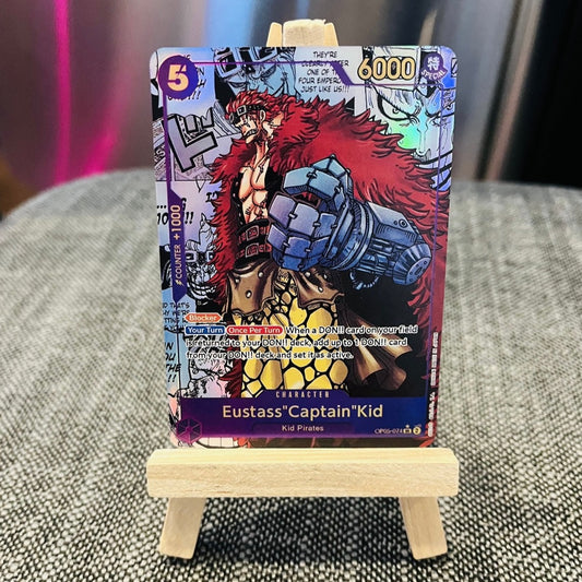 One Piece TCG Kid Manga Rare PROXY Holographic Card!!