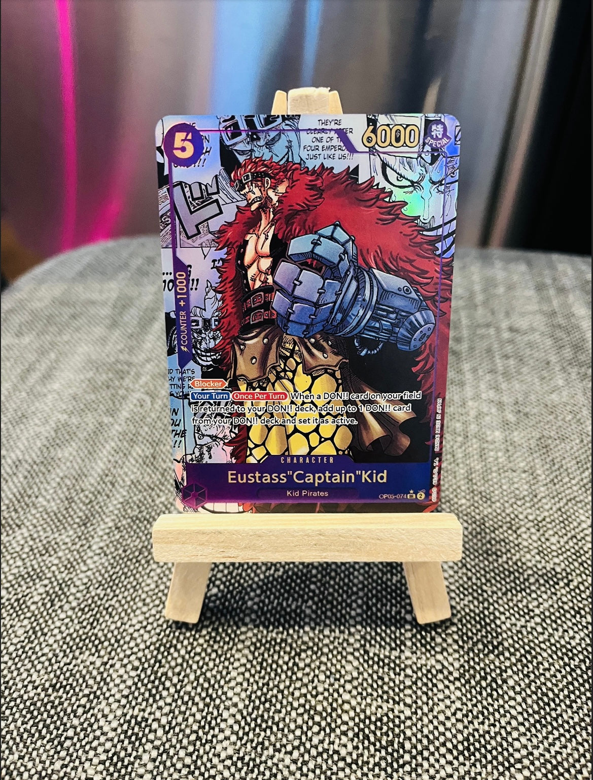 One Piece TCG Manga Rare Holographic PROXY Card Set of 7!!!!